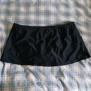 Black Swim Skirt